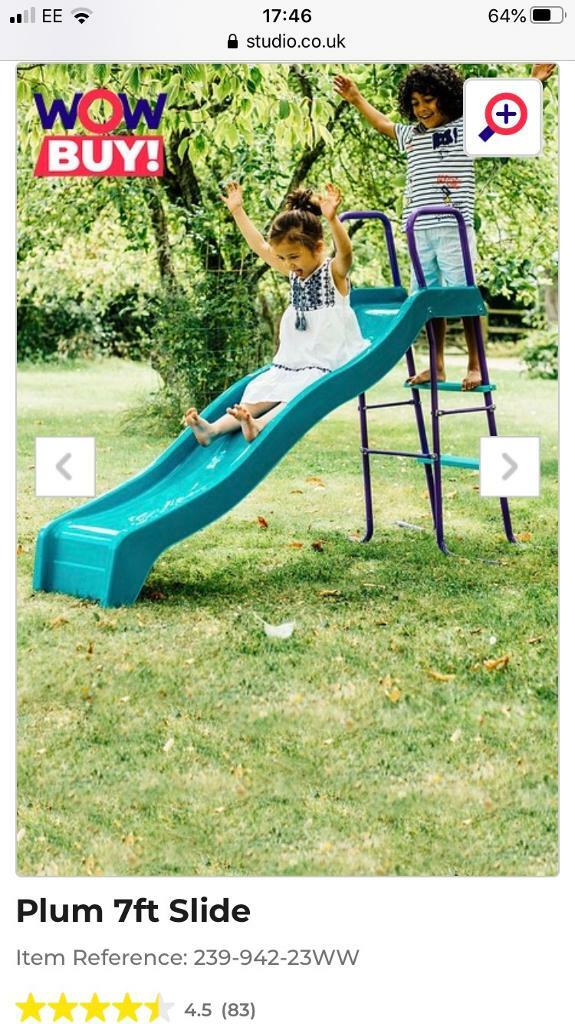 plum 7ft slide